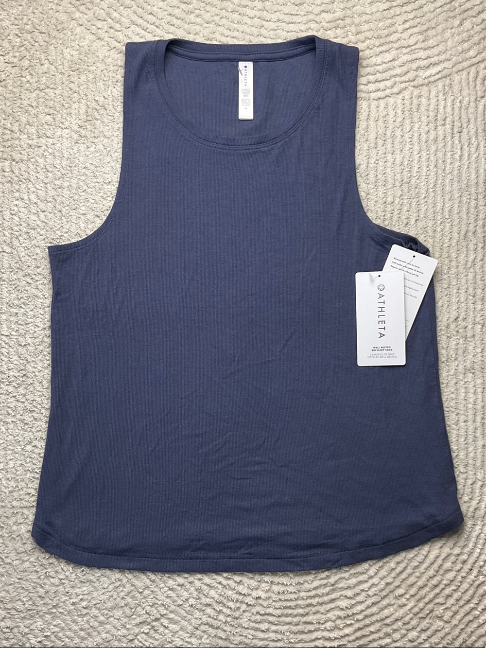Athleta NWT Well Rested Tank Size Medium